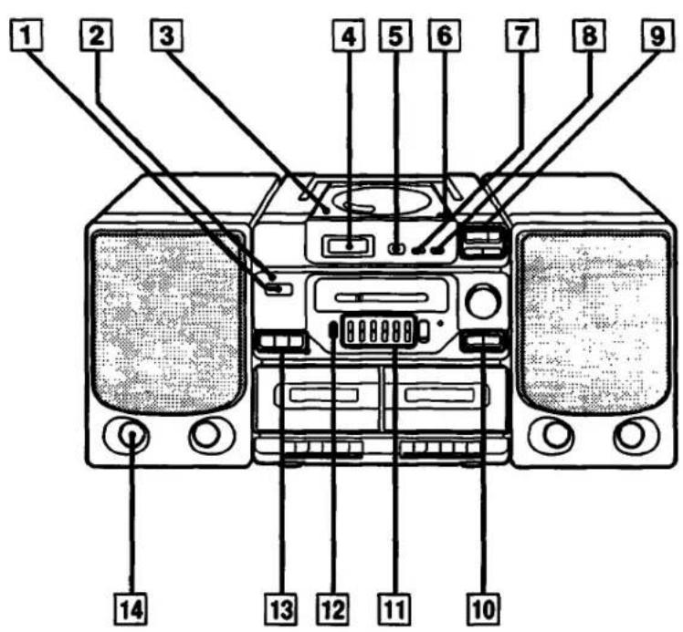 SONY CFD-560 - CD Player - 1