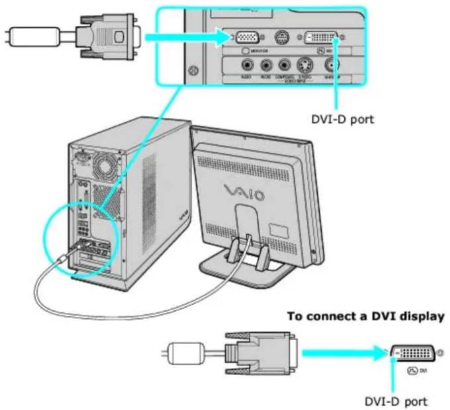 SONY Vaio VGC-RB57GY - Connecting an i.LINK (IEEE 1394) device - 1