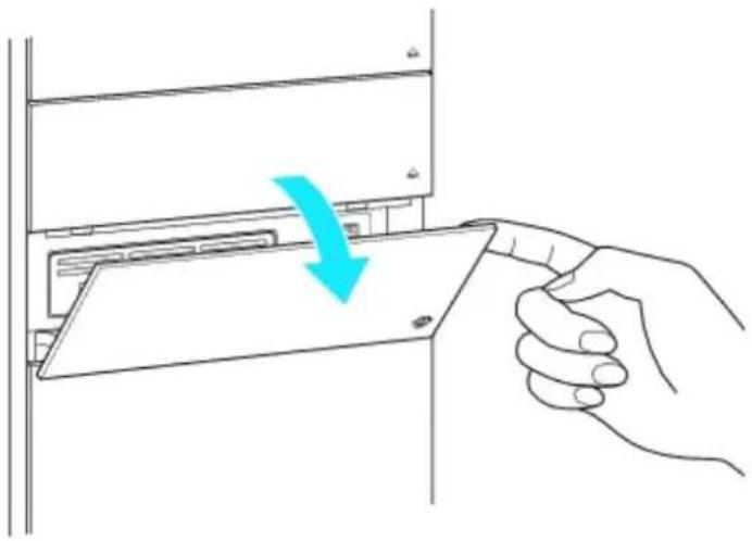 SONY Vaio VGC-RB57GY - Opening the front panel cover - 1