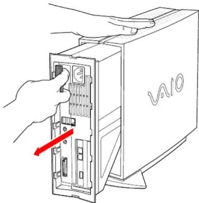 SONY Vaio PCV-LX800 - Removing the System Cover - 1