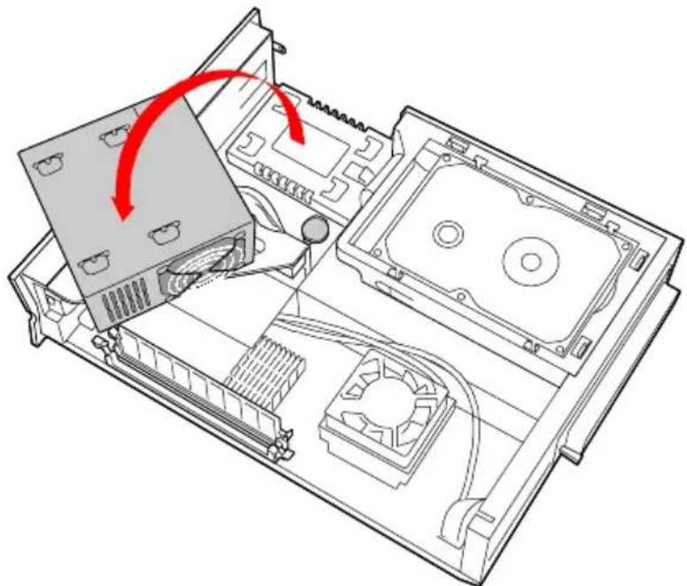 SONY Vaio PCV-LX800 - Removing the Power Supply - 2