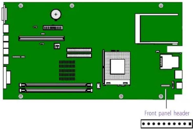 SONY Vaio PCV-LX800 - Front Panel Header - 1