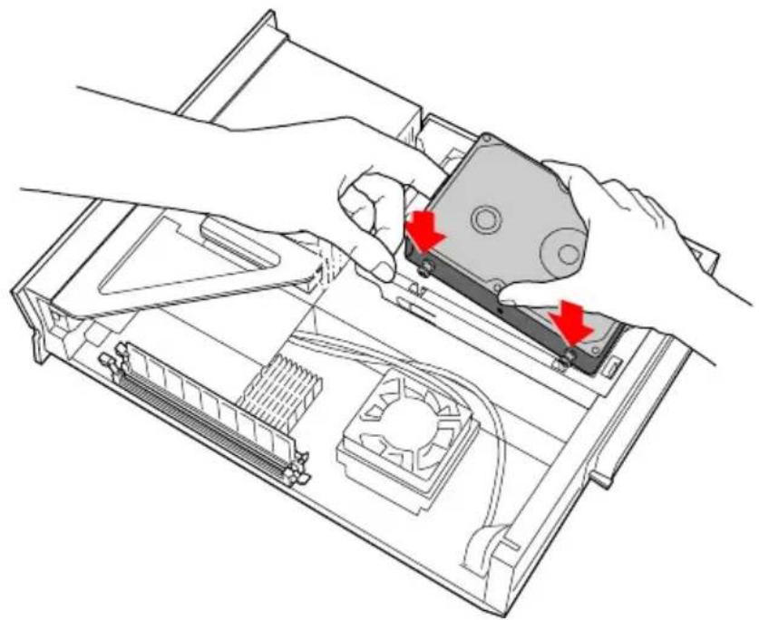 SONY Vaio PCV-LX800 - Replacing the Hard Drive - 3