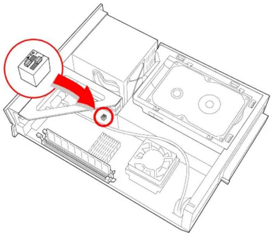 SONY Vaio PCV-LX800 - Setting the Configuration Switches - 1