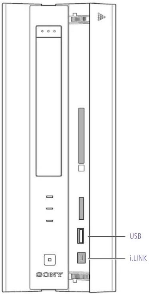 SONY Vaio PCV-LX800 - Connectors - 1
