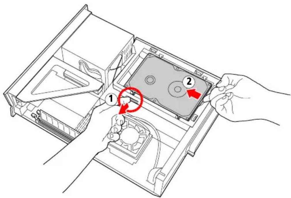 SONY Vaio PCV-LX800 - Replacing the Hard Drive - 1