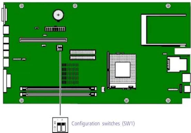 SONY Vaio PCV-LX800 - Configuration Switches - 1