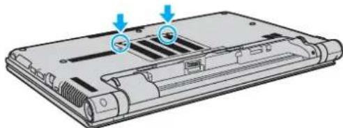 SONY Vaio VPCZ11RGX - Removing and Installing a Memory Module - 1