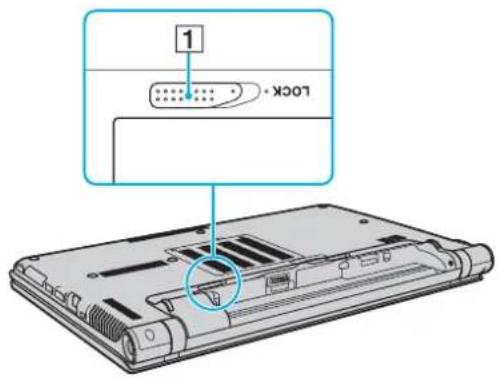 SONY Vaio VPCZ11RGX - Installing/Removing the Battery Pack - 1