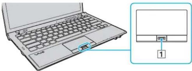SONY Vaio VPCZ11RGX - To register a fingerprint - 2