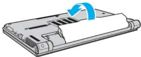 SONY Vaio VPCZ11RGX - Installing/Removing the Battery Pack - 3