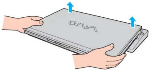 SONY Vaio VPCZ119HX - Disconnecting Your Computer from the Port Replicator - 1
