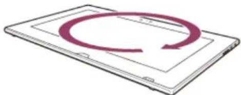 SONY Vaio Tab 11 SVT11215CXW - Notes on using the built-in digital compass - 2