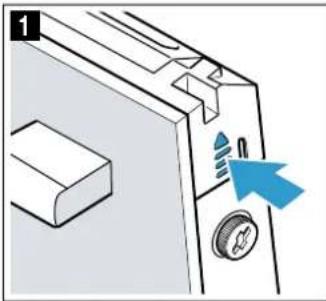 BOSCH MKH65DP0 - Türabdeckung abnehmen - 1
