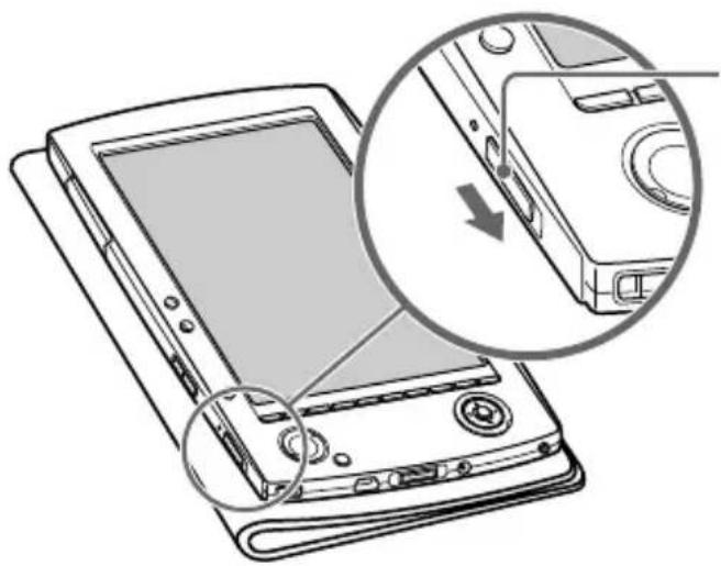 SONY Reader PRS-500 - Turning on Sony Reader - 1