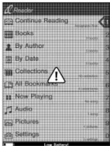 SONY Reader PRS-500 - Note - 1