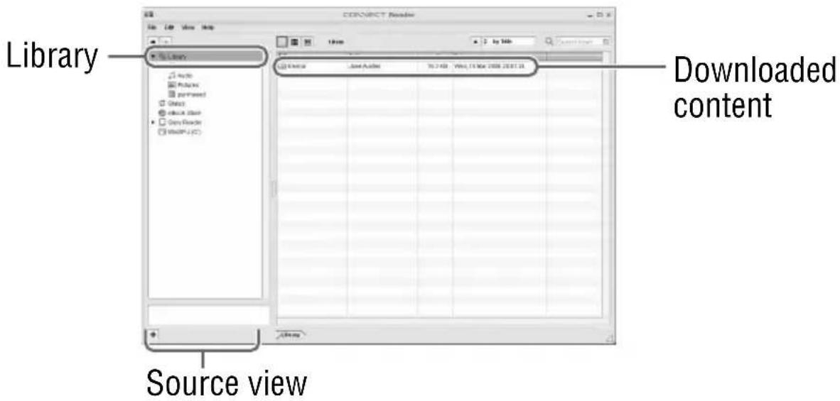 SONY Reader PRS-500 - Follow the page instructions to purchase (download). - 1