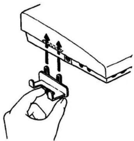 SONY M-2020 - Attaching the cradle - 1