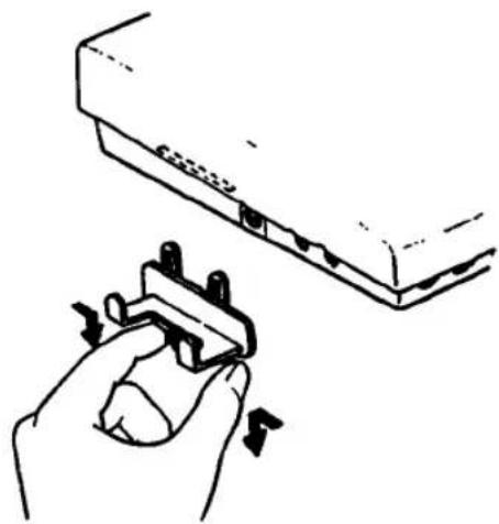 SONY M-2020 - Attaching the cradle - 2
