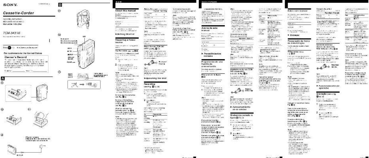 SONY TCM-16 - 1
