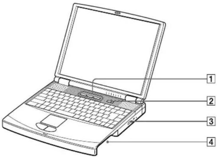 SONY Vaio PCG-F590 - Right - 1
