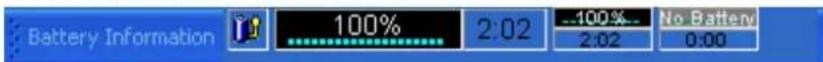 SONY Vaio PCG-GRT260G - Battery Information Toolbar - 1