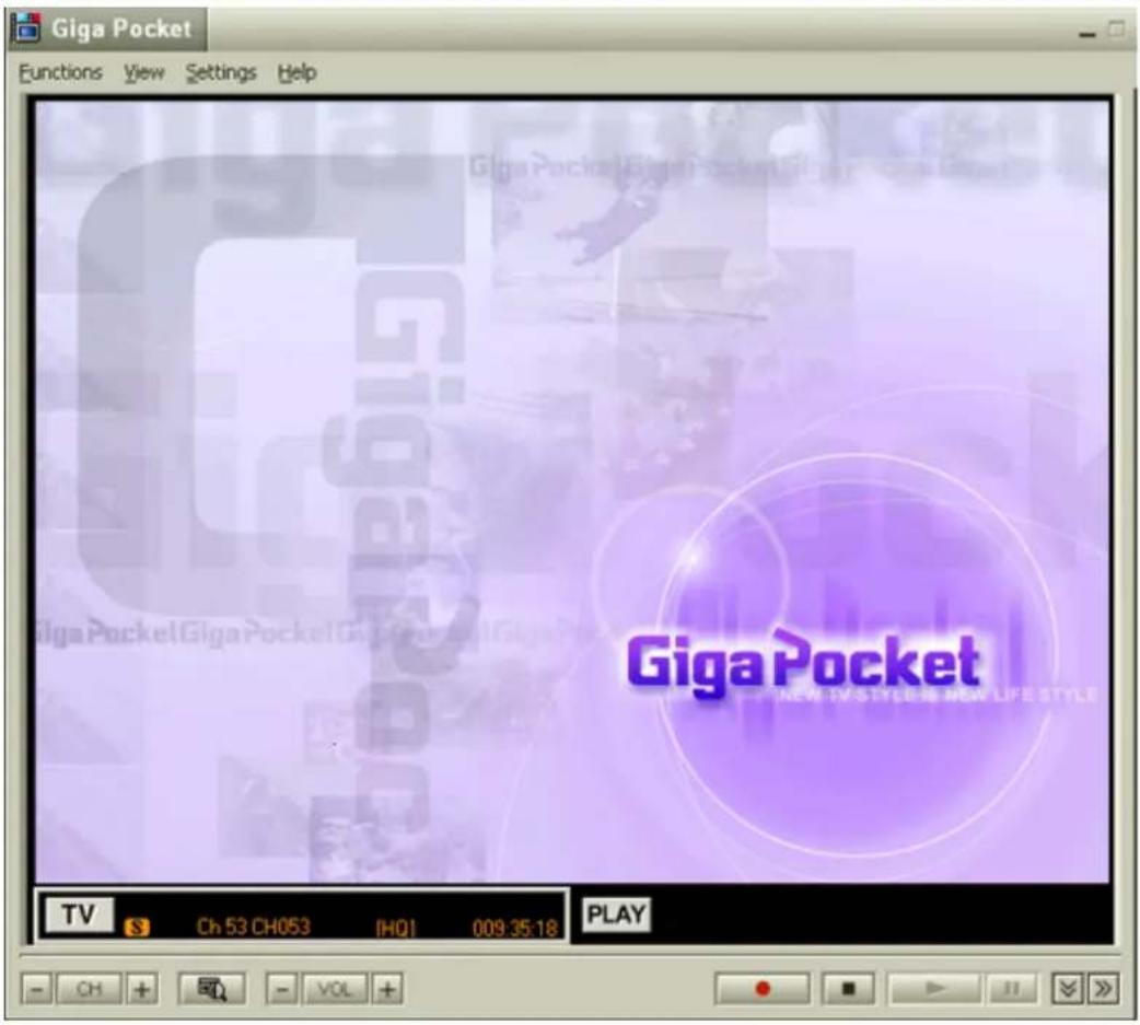 SONY Vaio PCG-GRT260G - Starting Giga Pocket - 1