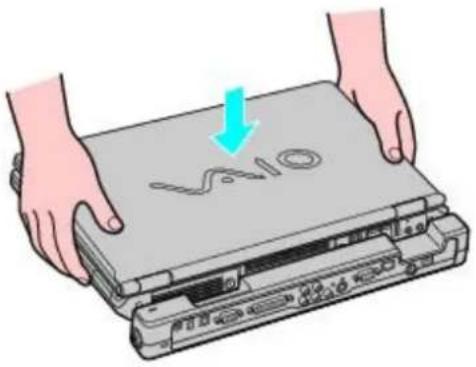 SONY Vaio PCG-GRT260G - To connect a port replicator - 3