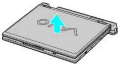 SONY Vaio PCG-GRT260G - To disconnect a port replicator - 2