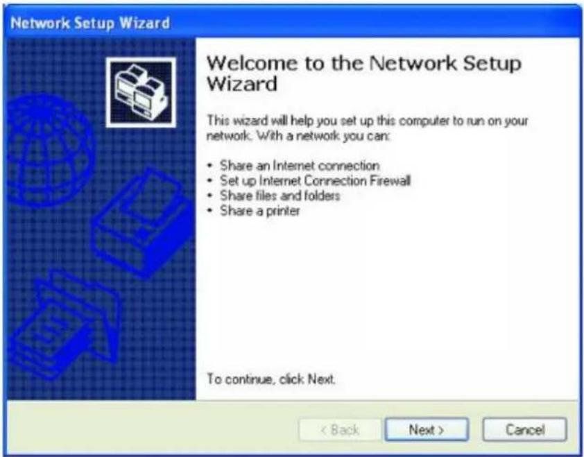 SONY Vaio PCG-GRT260G - Network Setup Wizard - 1
