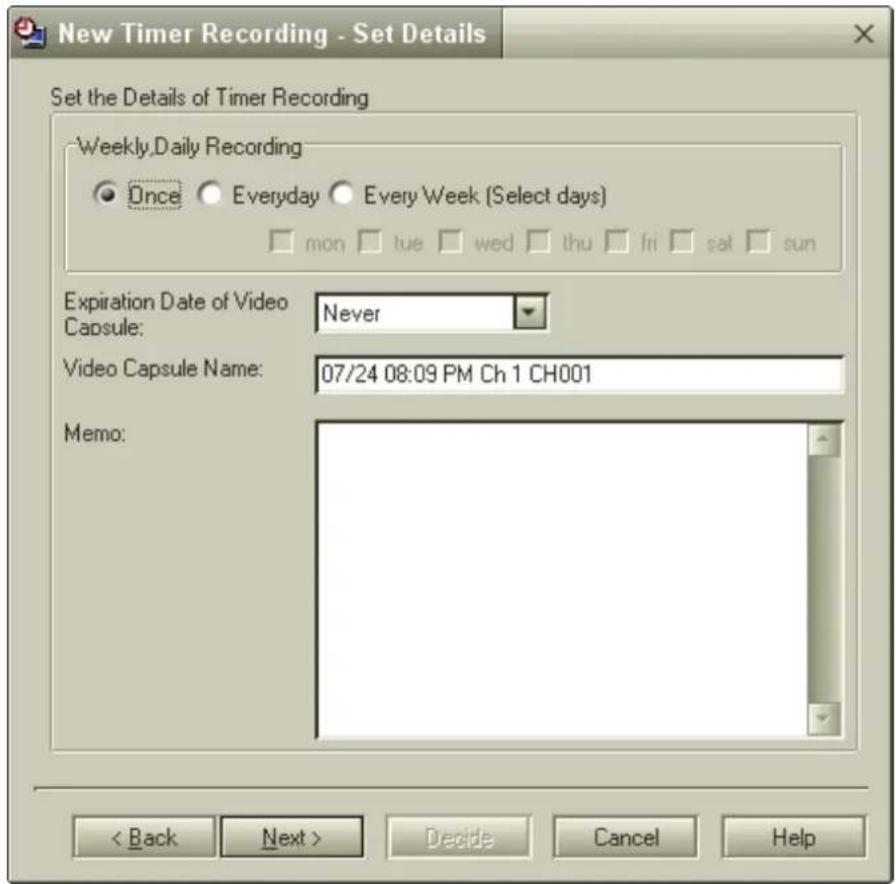 SONY Vaio PCG-GRT260G - Recording Mode Description - 2