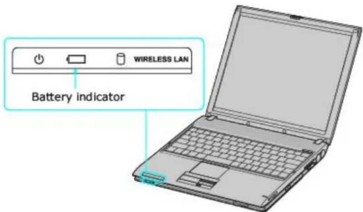 SONY Vaio PCG-V505DX - Battery Indicator - 1