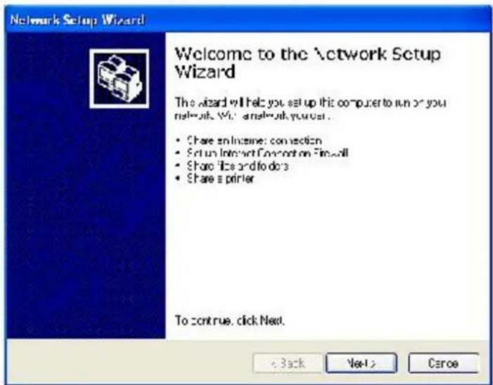 SONY Vaio PCG-V505DX - Network Setup Wizard - 1