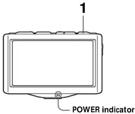 1 POWER indicator