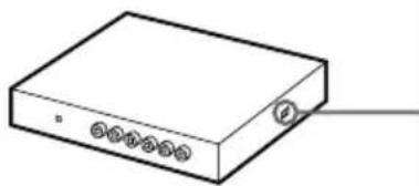 Wählschalter für die Farbfernsehnorm TV SYSTEM