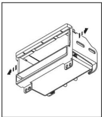 Metra 99-5027 - ISO DIN radio provision with pocket - 1
