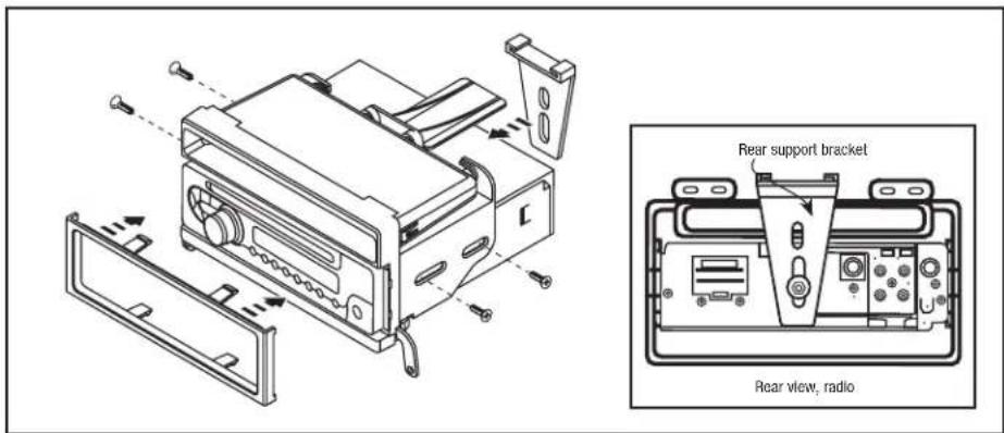 Metra 99-5027 - ISO DIN radio provision - 2
