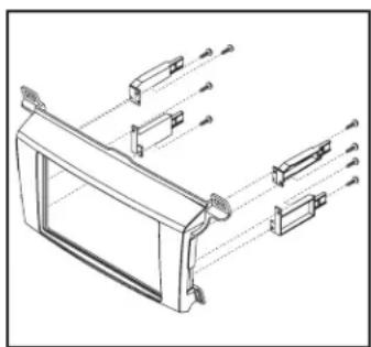 Metra 95-8242G - Double DIN radio provision - 1