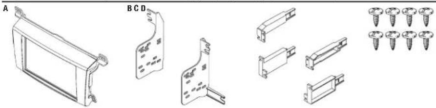 Metra 95-8242G - KIT COMPONENTS - 1