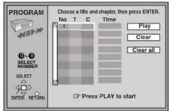 PANASONIC SC-HT790 - Press the numbered buttons to select a group, title, track, or chapter - 1