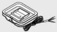 PANASONIC SC-HT790 - Connecting the subwoofer, antennas, and AC power supply cords - 2