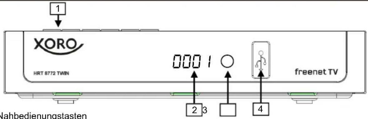 XORO HRT 8772 TWIN - Lieferumfang - 1