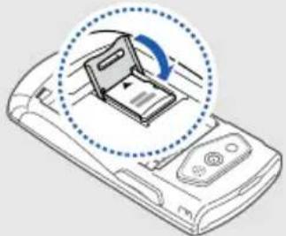 SAMSUNG Shark 2 GT-S5550 - Speicherkarte einsetzen (optional) - 4