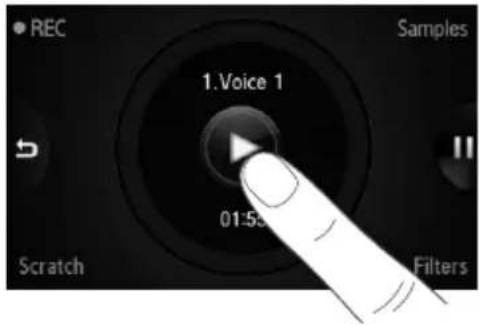 SAMSUNG Beat DJ GT-M7600 - Töne mit verschiedenen Effekten mischen - 5