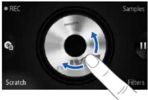 SAMSUNG Beat DJ GT-M7600 - Töne mit verschiedenen Effekten mischen - 3