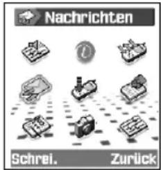 SAMSUNG SGH-Z105M - Erstellen (Menü 4-1) - 1