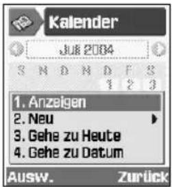 SAMSUNG SGH-Z105M - Optionslisten verwenden - 1
