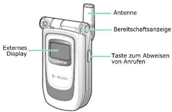 SAMSUNG SGH-Z105M - Bedienelemente - 1