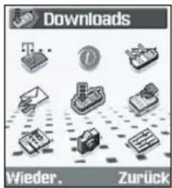 SAMSUNG SGH-Z105M - Beispiel: Sprachanzeige ändern - 1