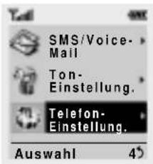 SAMSUNG SGH-Q100 - Beispiel: Displaysprache einstellen - 2